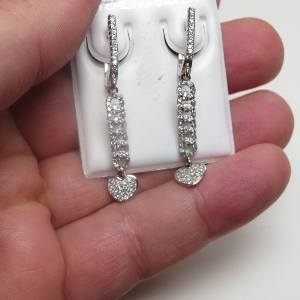 Sterling Silver Earring Hand Crafted Dangling